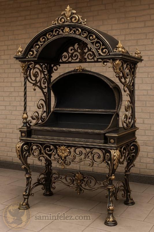 باربیکیو فرفورژه مدل سلطانیه کد BBQ-002